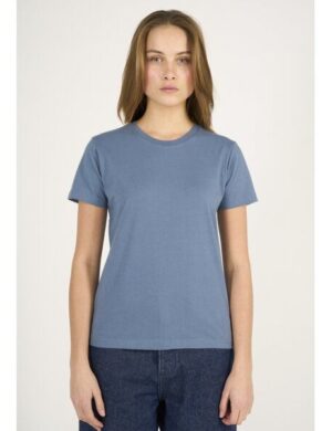 KnowledgeCotton Apparel T-Shirt – ROSA – aus Bio-Baumwolle