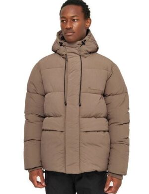 KnowledgeCotton Apparel Winterjacke – Puffer Jacket – aus einem Polyester/Nylon Mix