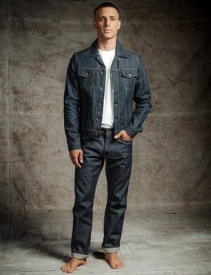 Kuyichi SCOTT Regular Jeans (Orange Selvedge) aus 100% recycelter Baumwolle