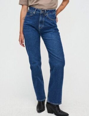 Kuyichi Straight Fit Jeans – Rosa – aus Biobaumwolle