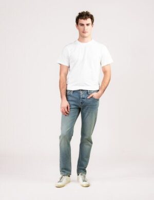 Kuyichi Straight Jeans NICK (Carribean Glow)