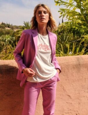 LANIUS Blazer aus Bio-Baumwolle, Leinen & TENCEL