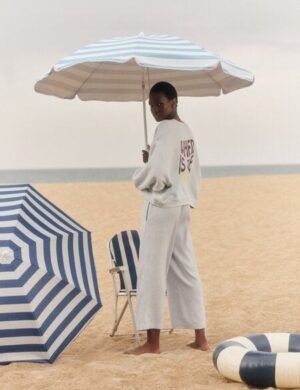 LANIUS Culotte (OCS) aus Leinen und Bio-Baumwolle