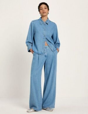 LANIUS Jeans Bluse aus TENCEL