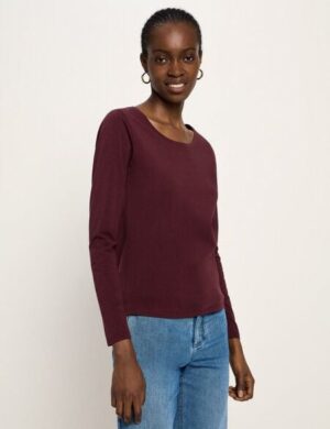 LANIUS Langarmshirt (GOTS) aus Bio-Baumwolle