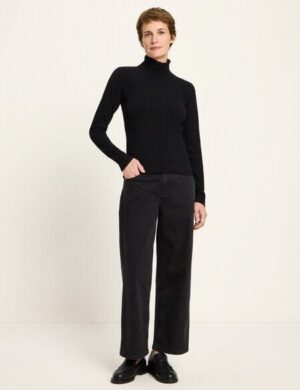 LANIUS Rollkragenshirt aus Bio-Baumwolle