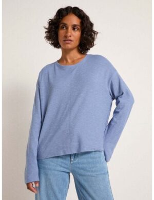 LANIUS Rundhalsshirt loose fit aus Bio-Baumwolle