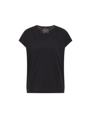 LANIUS Shirt mit überschnittener Schulter aus Bio-Baumwolle