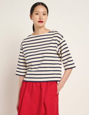 LANIUS Streifenshirt (GOTS) aus Bio-Baumwolle