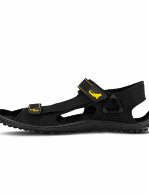 Leguano - Attrekktive Black - Barfußschuh Sandale