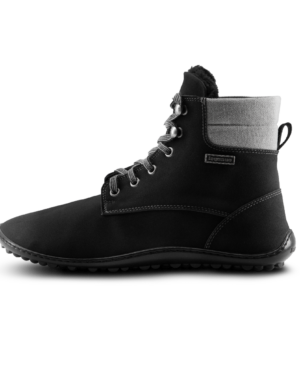 Leguano - Icebare Black - Barfußschuh Stiefel