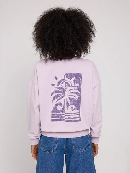 Mazine Back Print Sweatshirt für Frauen - aus Biobaumwolle Mazine Back Print Sweatshirt für Frauen - aus Biobaumwolle