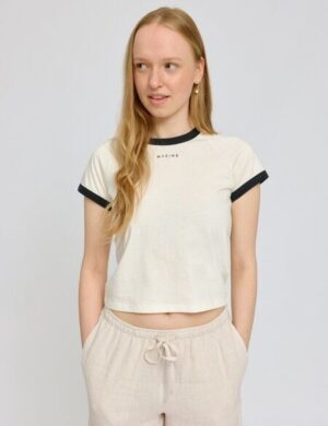 Mazine Contrast Bindings T-Shirt