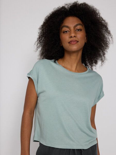 Mazine Crop-Top aus Ecovero Mazine Crop-Top aus Ecovero