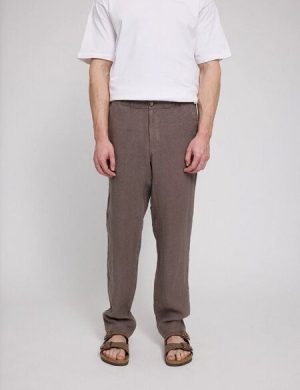 Mazine Hose - Regular Linen - aus Leinen