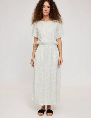 Mazine Kleid – Printed Midi – aus EcoVero