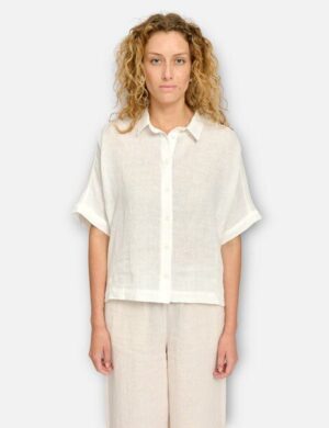 Mazine Kurzarmbluse - Short Sleeve Linen Shirt