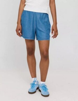Mazine Leichte Shorts in Denim Look – aus Lyocell