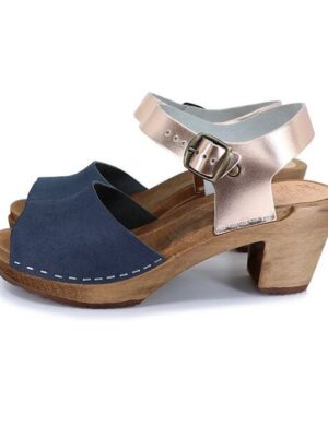 me&myClogs CLEO - Holz Clogs - high mid heel