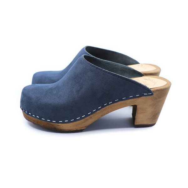 LIV - schwedische Holz Clogs von me&myclogs - high mid heel LIV - schwedische Holz Clogs von me&myclogs - high mid heel