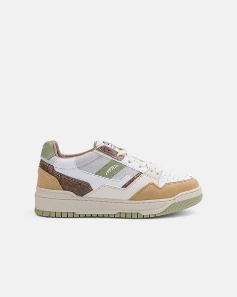 MoEa Sneakers Echo - Brown & Aloe - Palm MoEa Sneakers Echo - Brown & Aloe - Palm