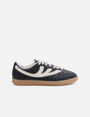 MoEa Sneakers Flow - Black & White - Mushroom