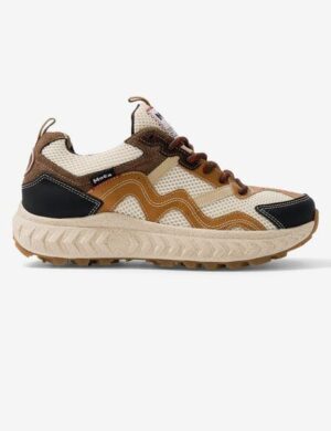 MoEa Sneakers GEN7 - Corn Beige & Brown