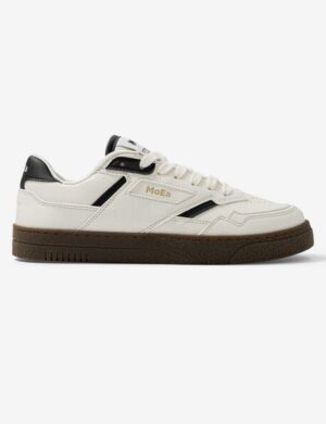 MoEa Sneakers GEN9 - Corn White & Black Grained