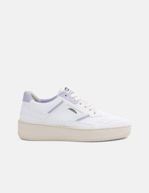 MoEa Sneakers Origin - White & Lila - Apple