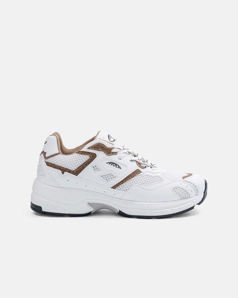 MoEa Sneakers Rush - White & Brown - Palm MoEa Sneakers Rush - White & Brown - Palm