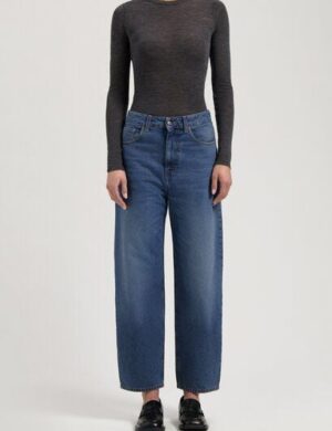 MUD Jeans Damen Jeans Barrel Fit Brooke - Rustic