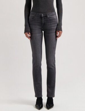 MUD Jeans Damen Jeans Faye Low Slim - Authentic