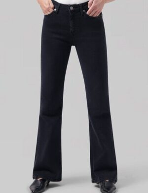 MUD Jeans Damen Jeans Isy Flared - Stone