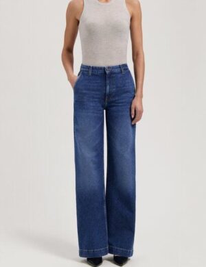 MUD Jeans Damen Jeans Loose Fit June - Fresh Fade