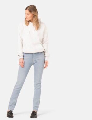 MUD Jeans Damen Jeans Regular Swan - Sea Stone