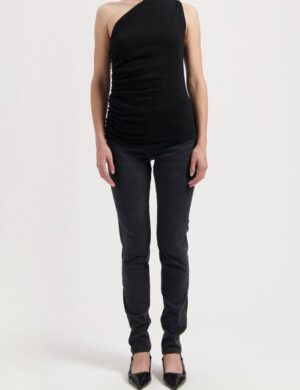 MUD Jeans Damen Jeans Skyler Mid Skinny – Authentic