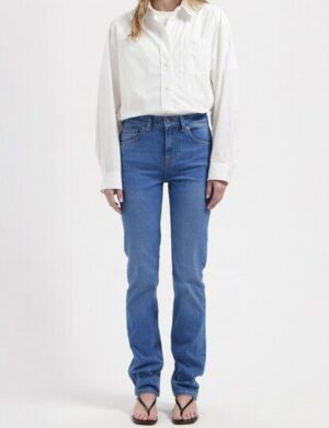 MUD Jeans Damen Jeans Slim Fit Logan – Fresh Fade