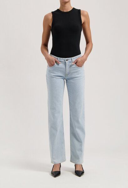 MUD Jeans Damen Jeans Straight Leg Carry MUD Jeans Damen Jeans Straight Leg Carry