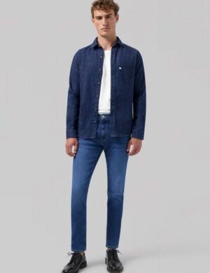 MUD Jeans Herren Jeans Daily Dunn - Stone Indigo