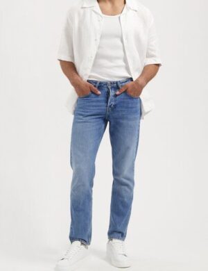 MUD Jeans Herren Jeans Hank Mid Tapered – Medium Aged