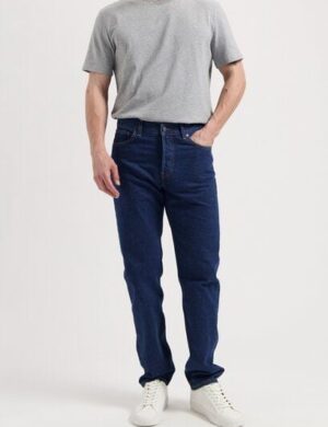 MUD Jeans Herren Jeans Straight Leg John – Stone Indigo