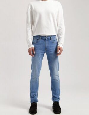 MUD Jeans Herren Jeans Tapered Daily – Old Stone