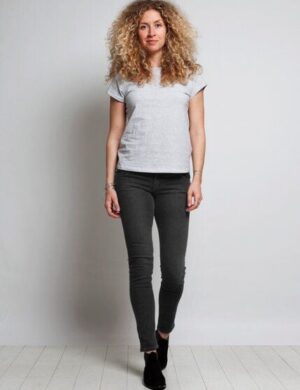 MUD Jeans Jeans Skinny Fit - Lilly - Stone Black