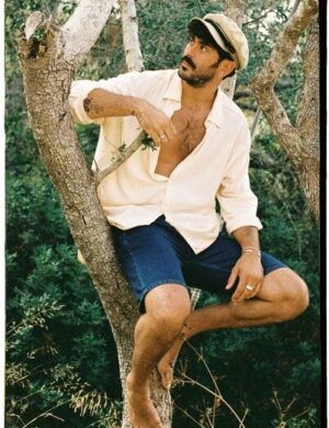 MUD Jeans Unisex Jeans Carlo Short - Stone Indigo