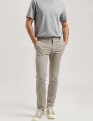 MUD Jeans Unisex Jeans Scott Mid Tapered – Pebbles