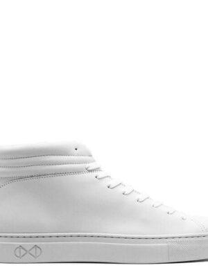 Veganer Sneaker aus Glas nat-2 Sleek vegan white reflective