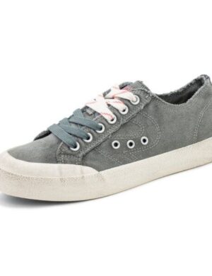 natural world Vegane Women Retro-Sneaker PULSE aus 100% Bio-Baumwolle