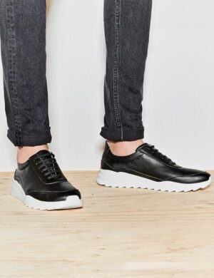 NINE TO FIVE #pedró veganer Sneaker, Herren Runner aus recycelter Mircofaser