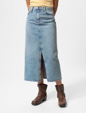 Nudie Jeans Anna Denim Rock aus Bio-Baumwolle - Desert