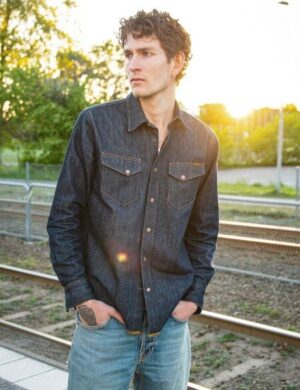 Nudie Jeans Gunnar Denim Shirt aus Biobaumwolle